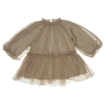 Tule dress Camberly ~ taupe