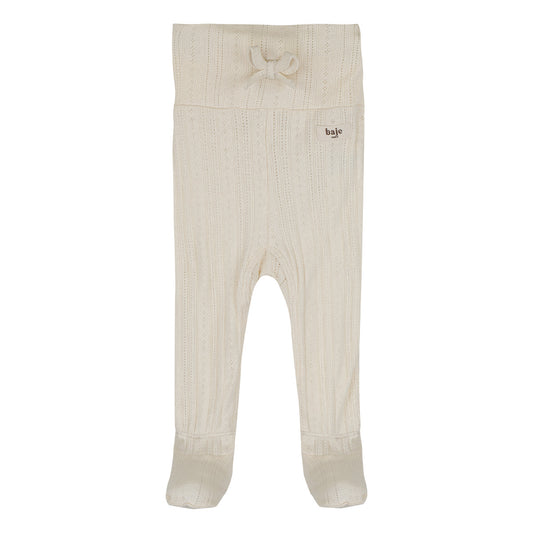Baje Studio - pointelle legging Catarina - crėme oat