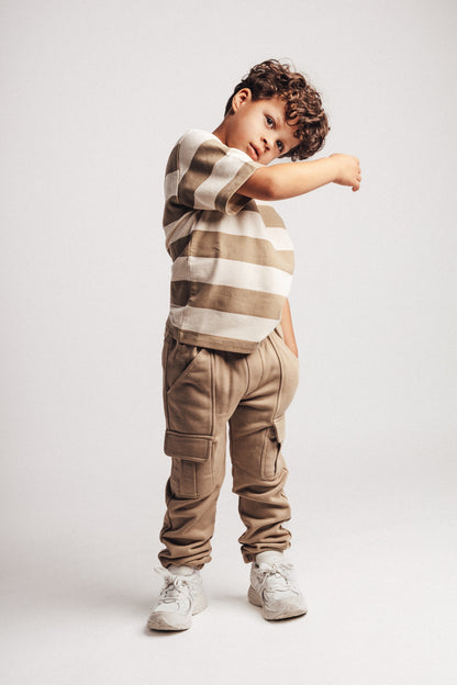 Baje Studio - pants Caude - taupe cafe