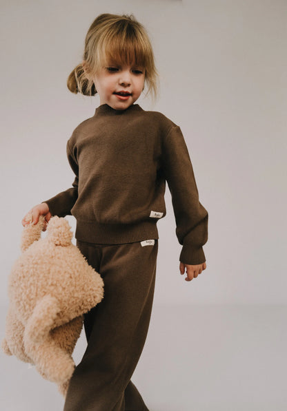 Baje Studio - wide leg Maggia - brown cacao