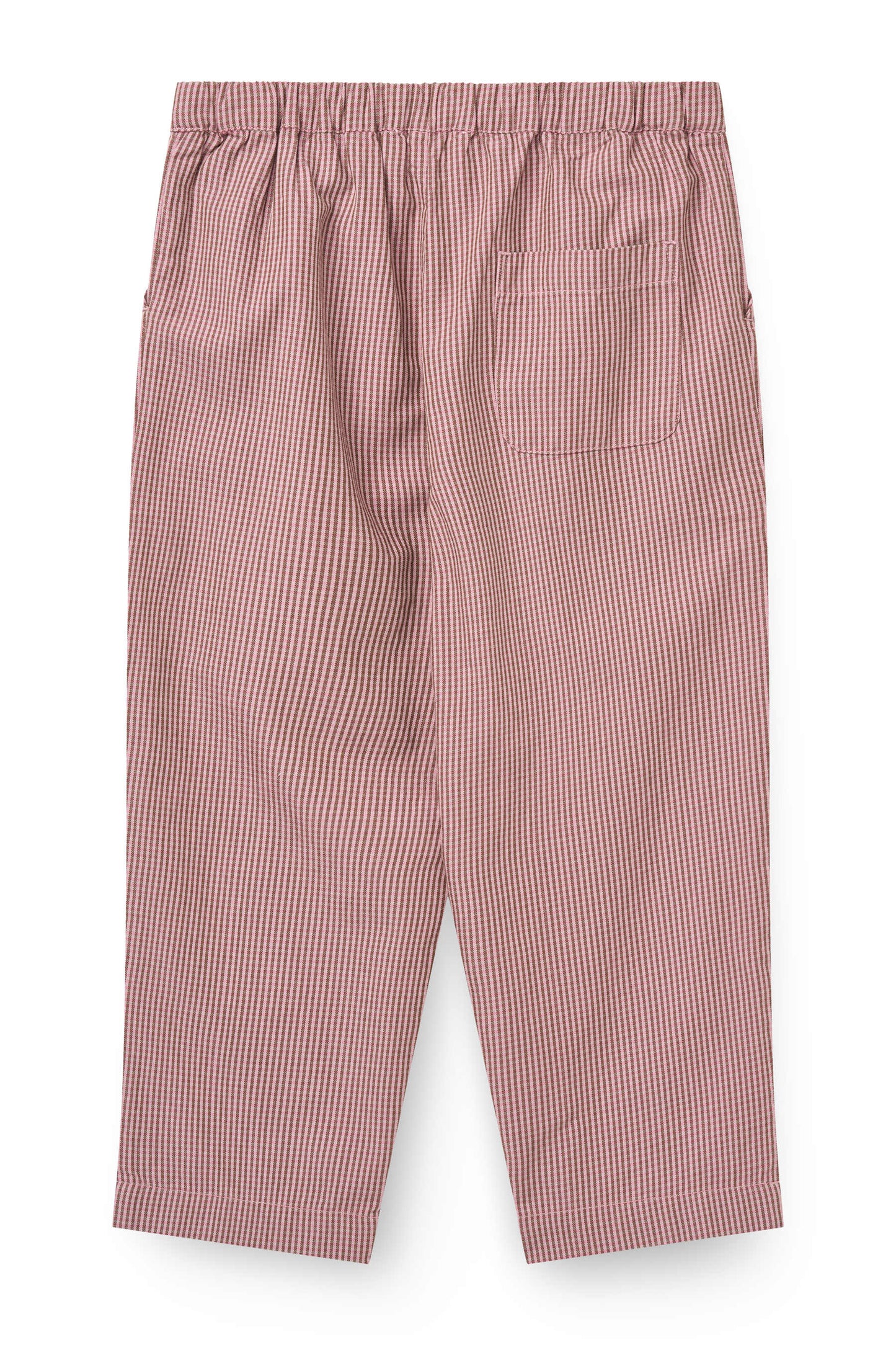 Copenhagen Colors - checkered pants - winter rose