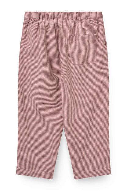 Copenhagen Colors - checkered pants - winter rose