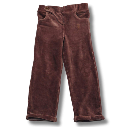 Two You Label - chino Tommy rib - brown rust