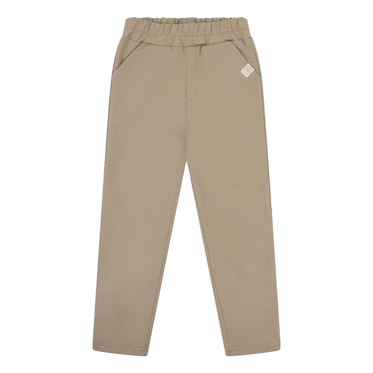 Chino pants ~ taupe/groen