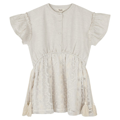 Baje Studio - dress Claudie - white coconut