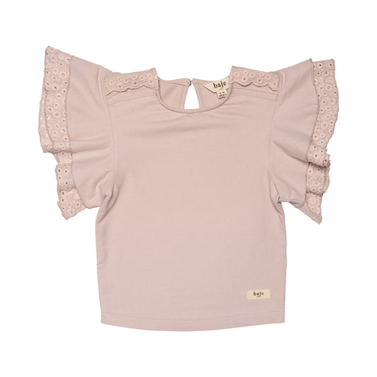 Top Como shortsleeve ~ liliac