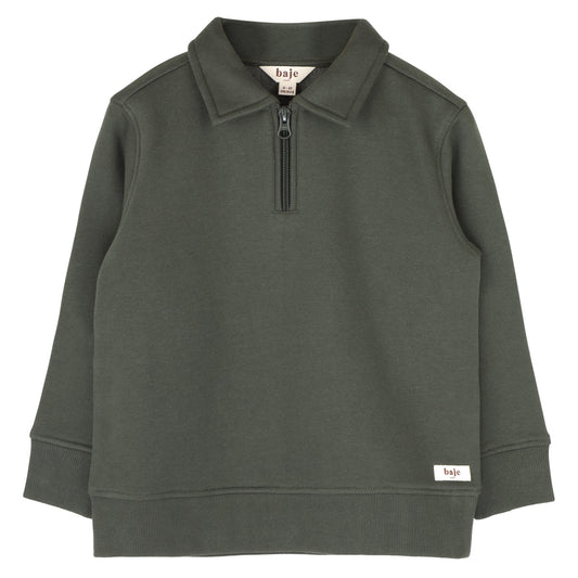Baje Studio - sweater polo Cooper - green agave