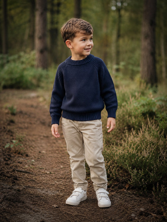 Copenhagen Colors - twill chino pants with stretch - beige
