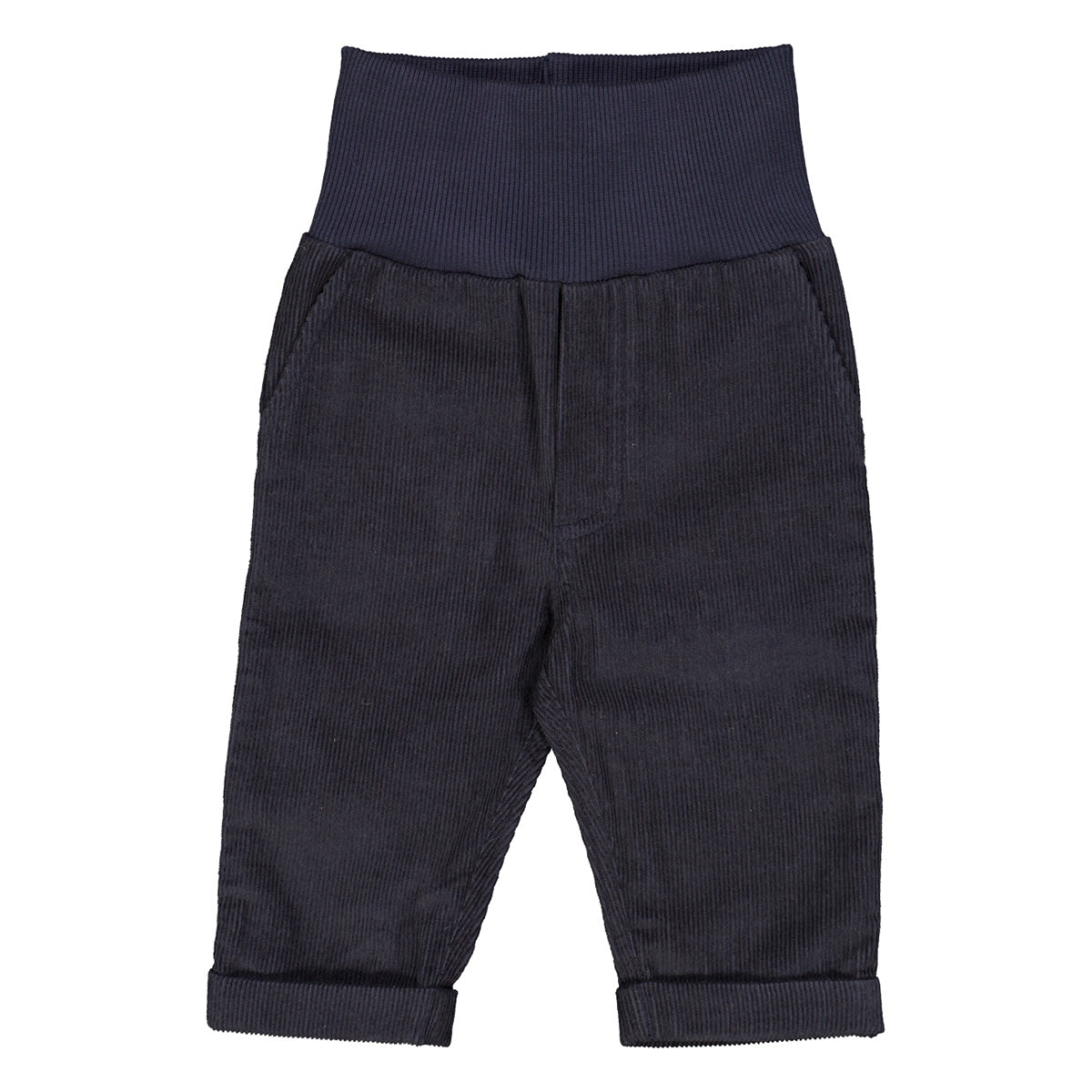 Corduroy chino pants - mystery blue