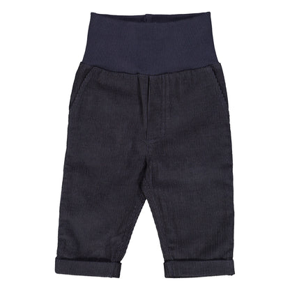 Corduroy chino pants - mystery blue