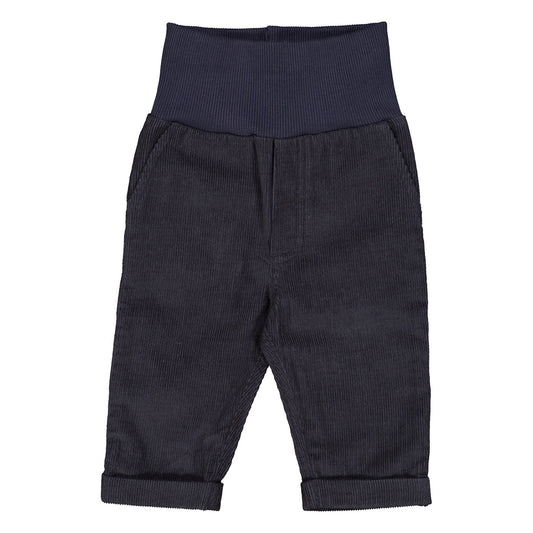 Corduroy chino pants - mystery blue