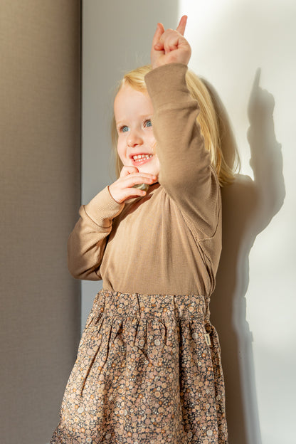 Baje Studio - turtle neck Lutern - brown cacao