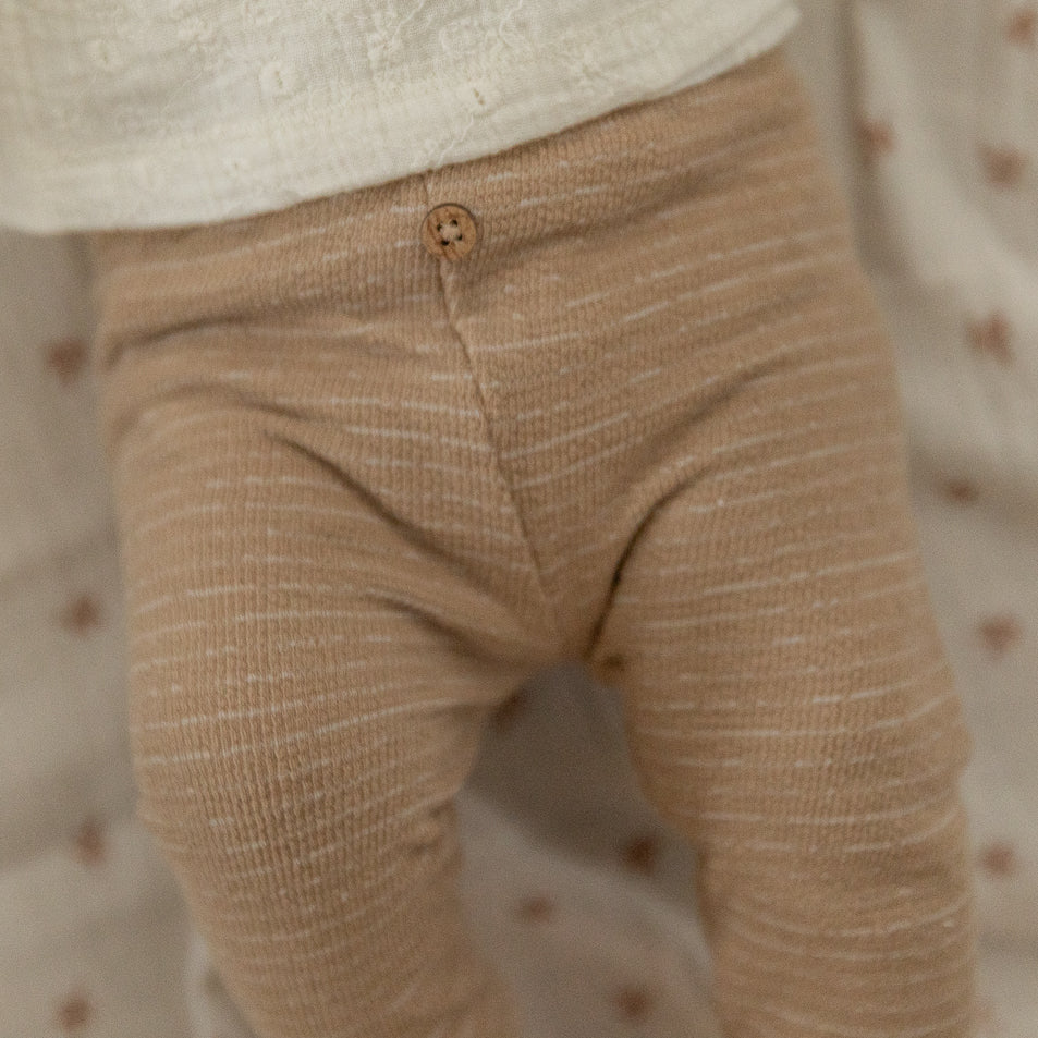 Riffle Amsterdam - legging Perr - beige stripe