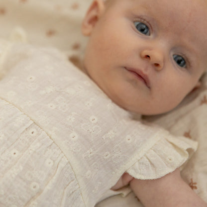 Riffle Amsterdam - suit Ginny - woven white embroidery