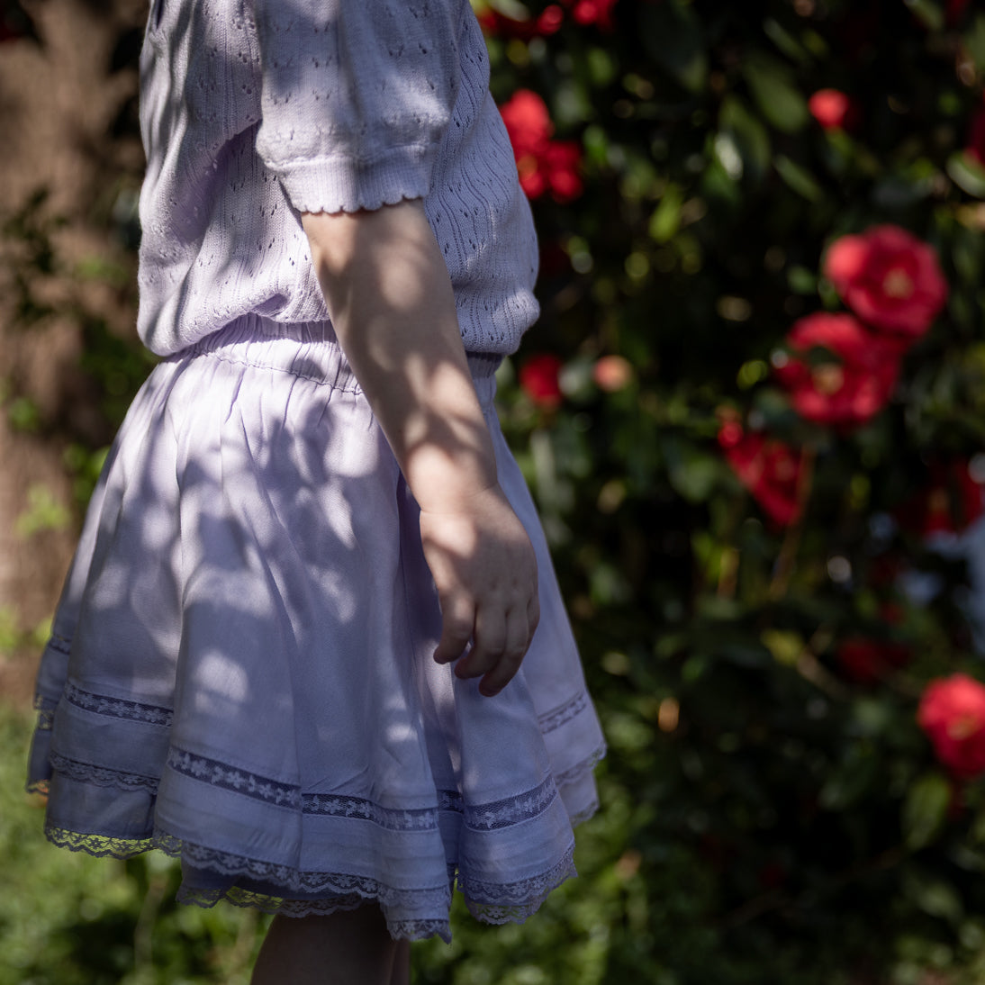LRDM petits - skirt Juliette - lavender