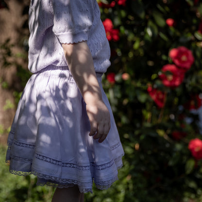 LRDM petits - skirt Juliette - lavender