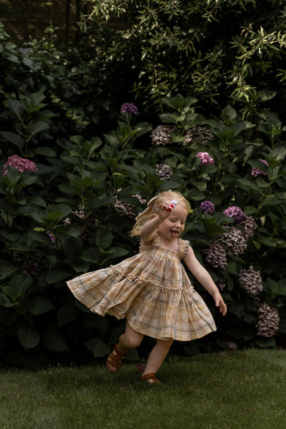 Rylee + Cru - dress Cicily - pastel plaid