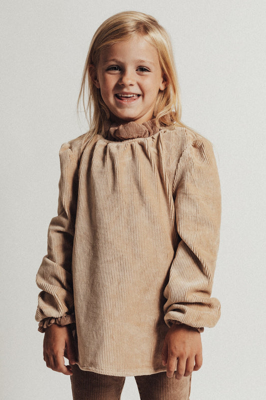 Baje Studio - rib longsleeve Avanti - peanut