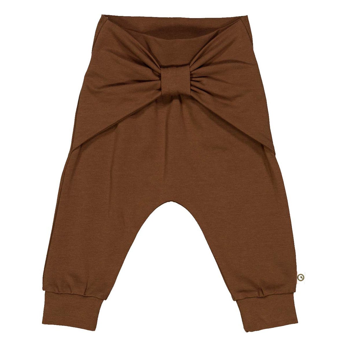 Bow pants - bark