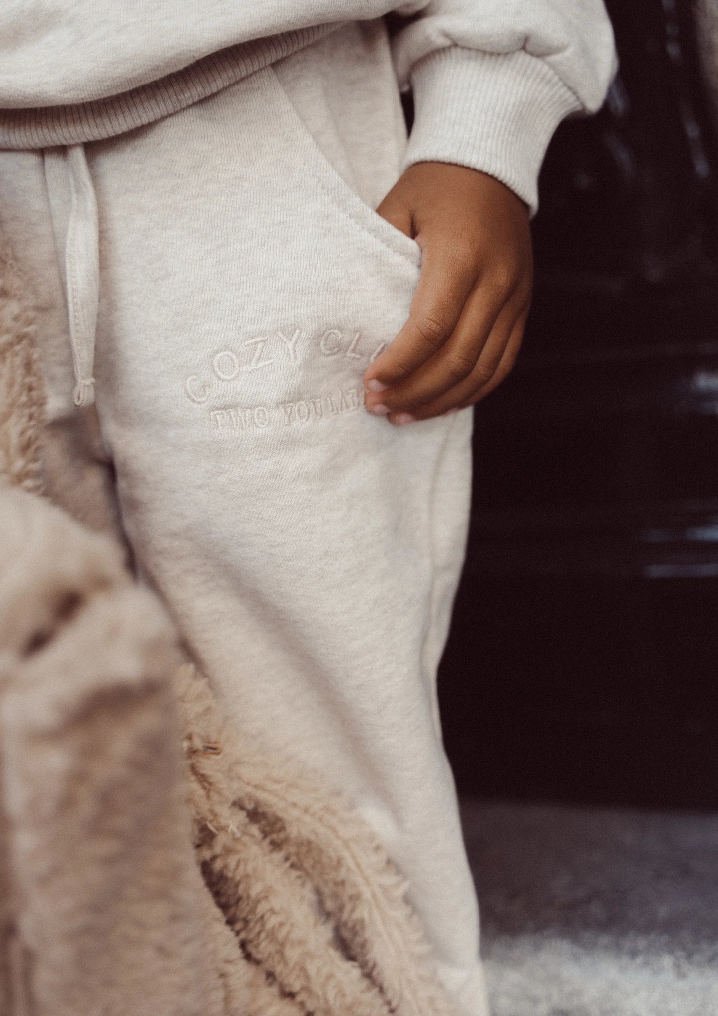 Two You Label - Cozy Club pants puffed- oat