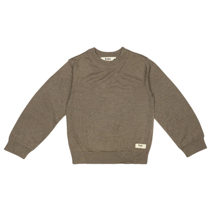 Knitted pullover Ditton ~ taupe