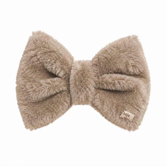Baje Studio - srunchie bow Djeya - taupe