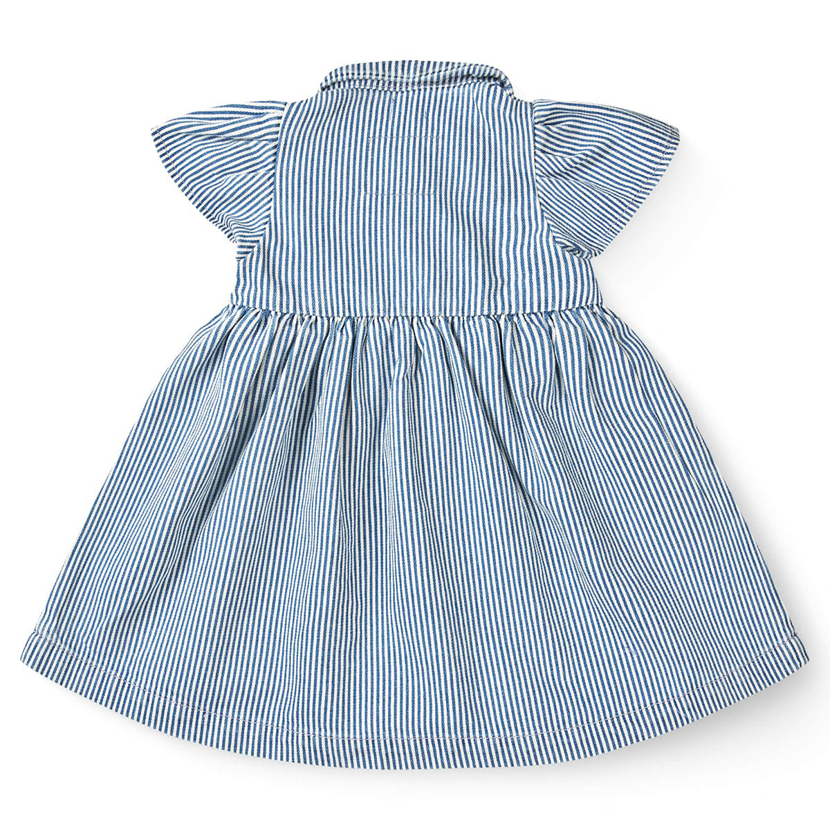 Copenhagen Colors - summer dress - denim blue stripe