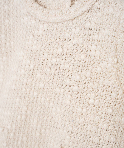 Play Up - embellished piqué body - bio resin ecru