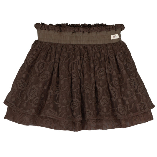 Baje Studio - skirt Essie - brown choco