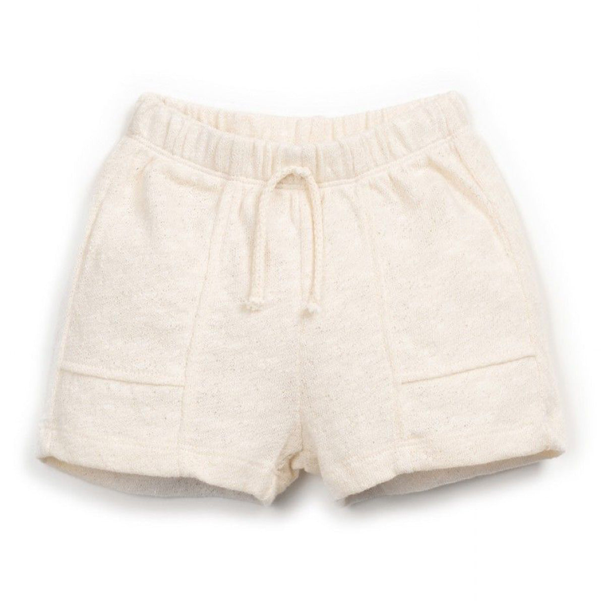 Play Up - flamé jersey shorts - bio resin ecru