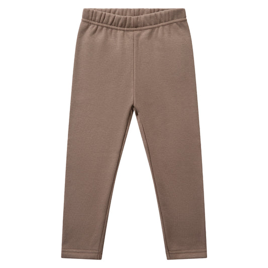 Hust & Claire - fleece legging - biscuit