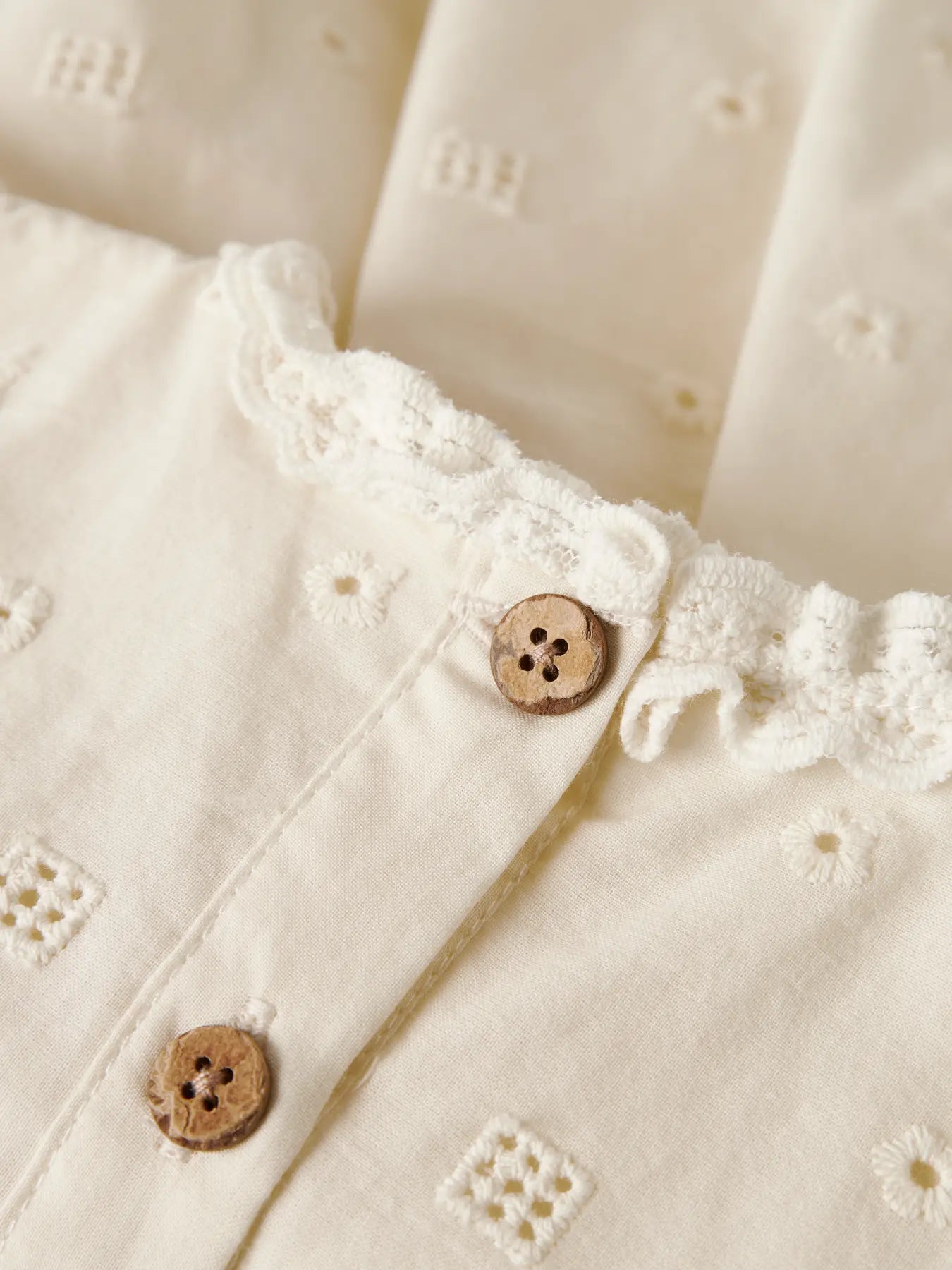 Lil'Atelier - body dress Flores - coconut milk