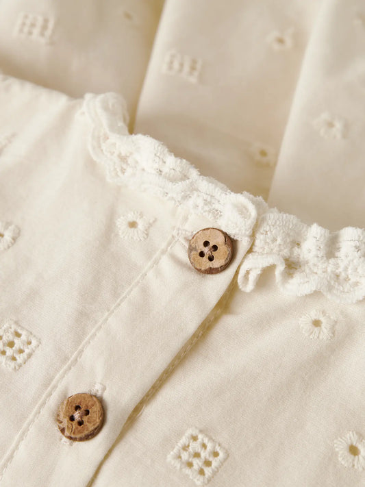 Lil'Atelier - body dress Flores - coconut milk