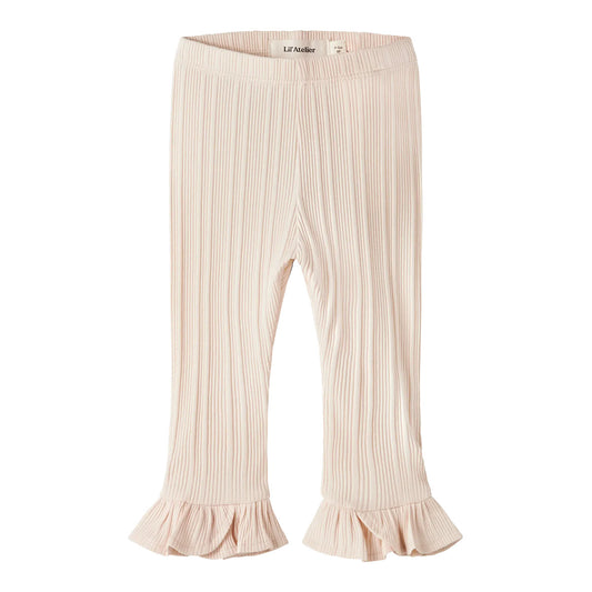 Lil'Atelier - twill rib legging - novelle peach