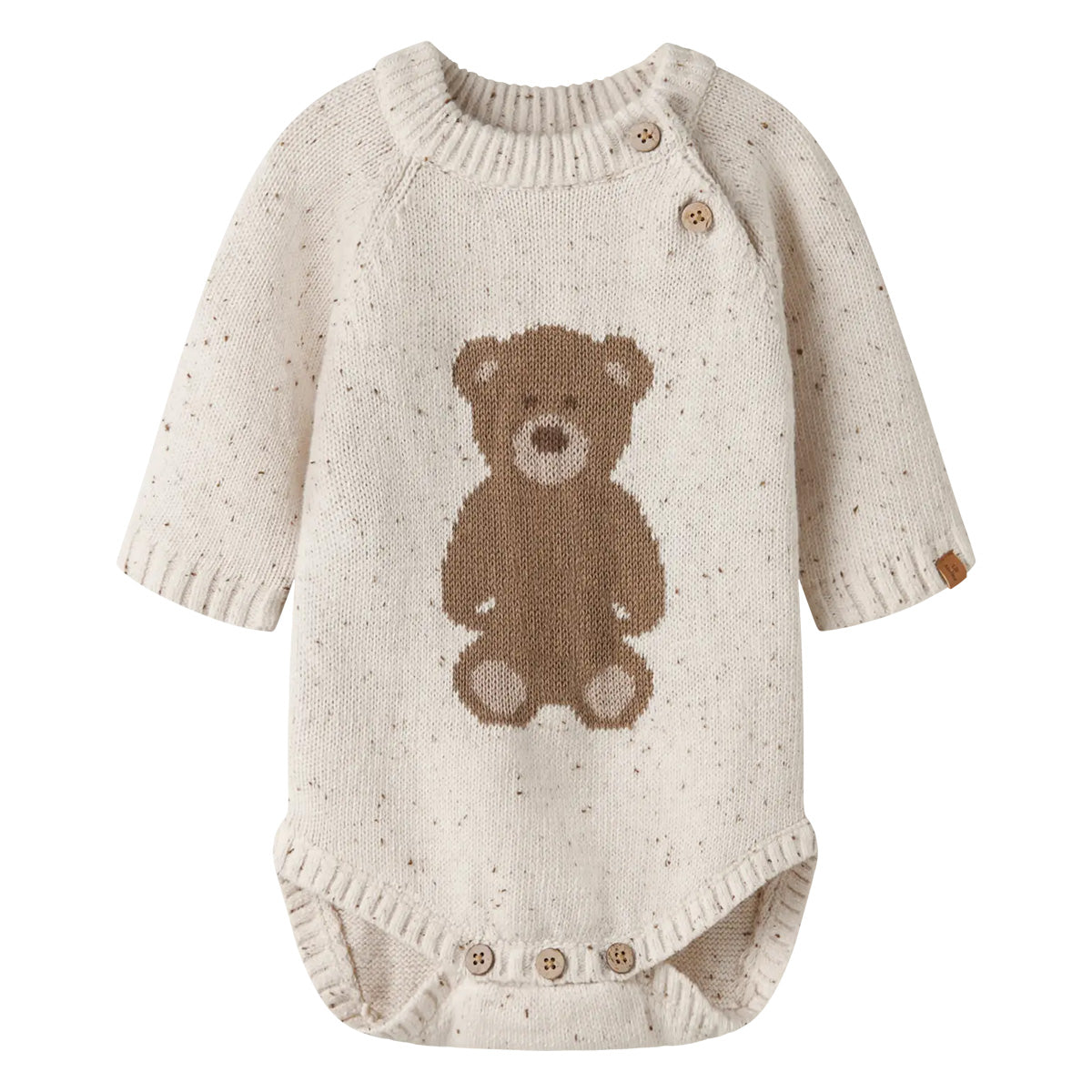Lil'Atelier - knit body Bear - turtledove