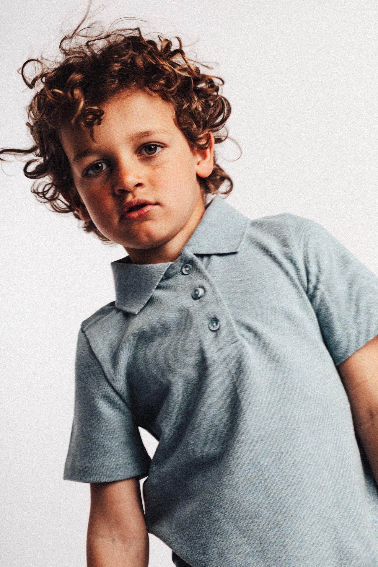 Baje Studio - polo Gijon - blue sea