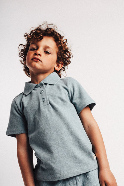 Baje Studio - polo Gijon - blue sea