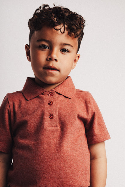 Baje Studio - polo Gijon - red mahagony