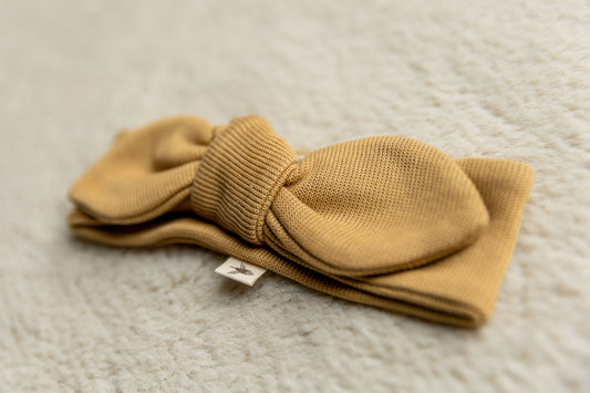 UAUA - hair ribbon - camello