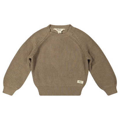 Knitted pullover Harrow ~ taupe