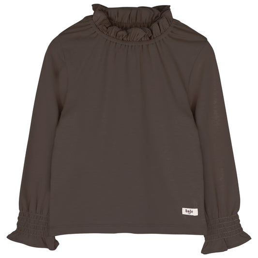 Baje Studio - longsleeve Healy - brown choco