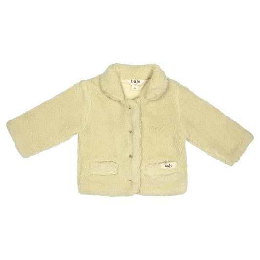 Baje Studio - teddy jacket Heather - crème