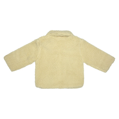 COMING SOON' Teddy jacket Heather ~ crème