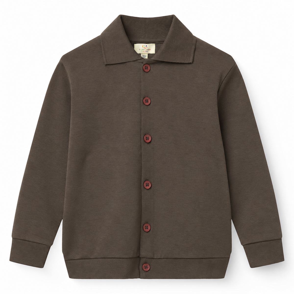 Copenhagen Colors - high school cardigan - dark brown