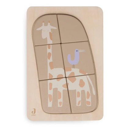 Houten puzzel Jungle Jambo - Giraffe