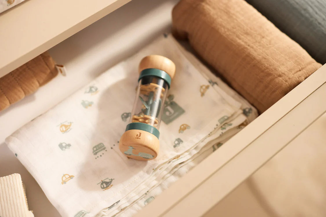 Jollein - houten regenboogrammelaar - On The Go