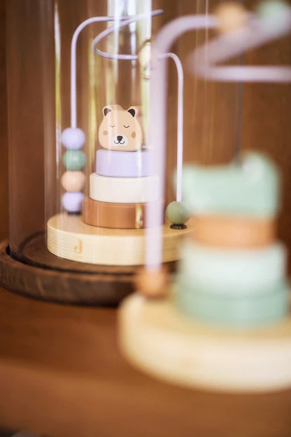 Houten Spiraal Cheetah