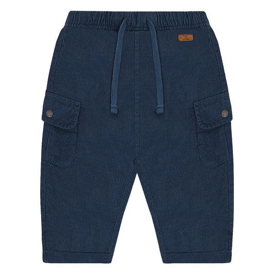 Hust & Claire - corduroy cargo pants Hue - vintage indigo