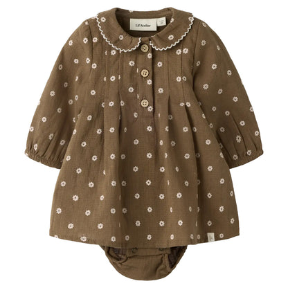 Lil'Atelier - body dress Hulla - teak flower