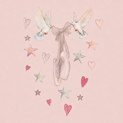 Hust & Claire - longsleeve Alma dove - hushed pink